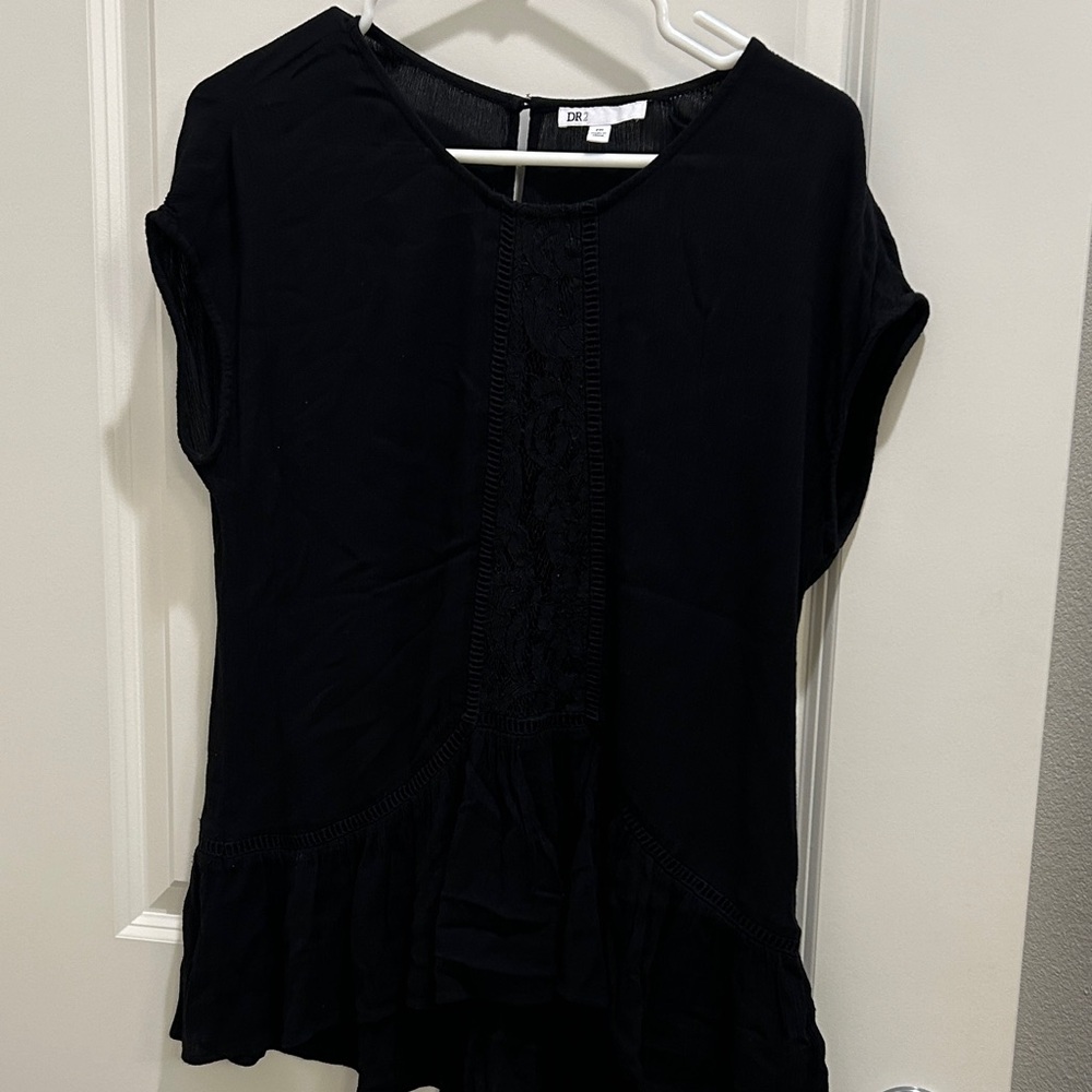 DR2 Black Women's Blouse (Size PM)